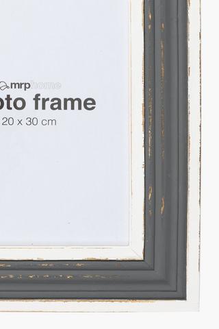 Distressed Wooden Frame, 20x30cm