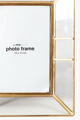 Glass Cut Frame, 10x15cm