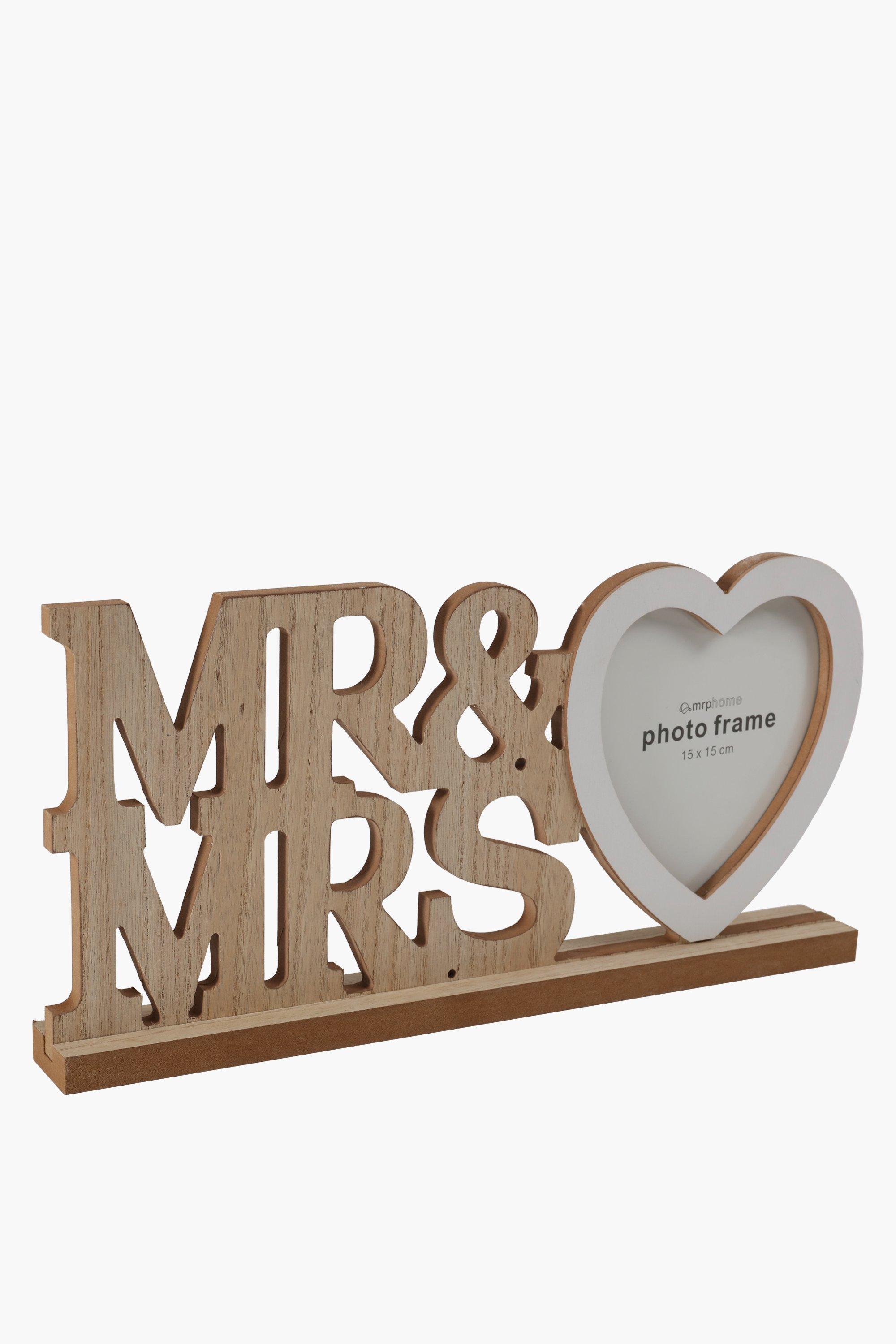 Mr And Mrs Heart Frame