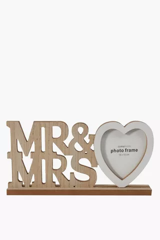 Mr And Mrs Heart Frame