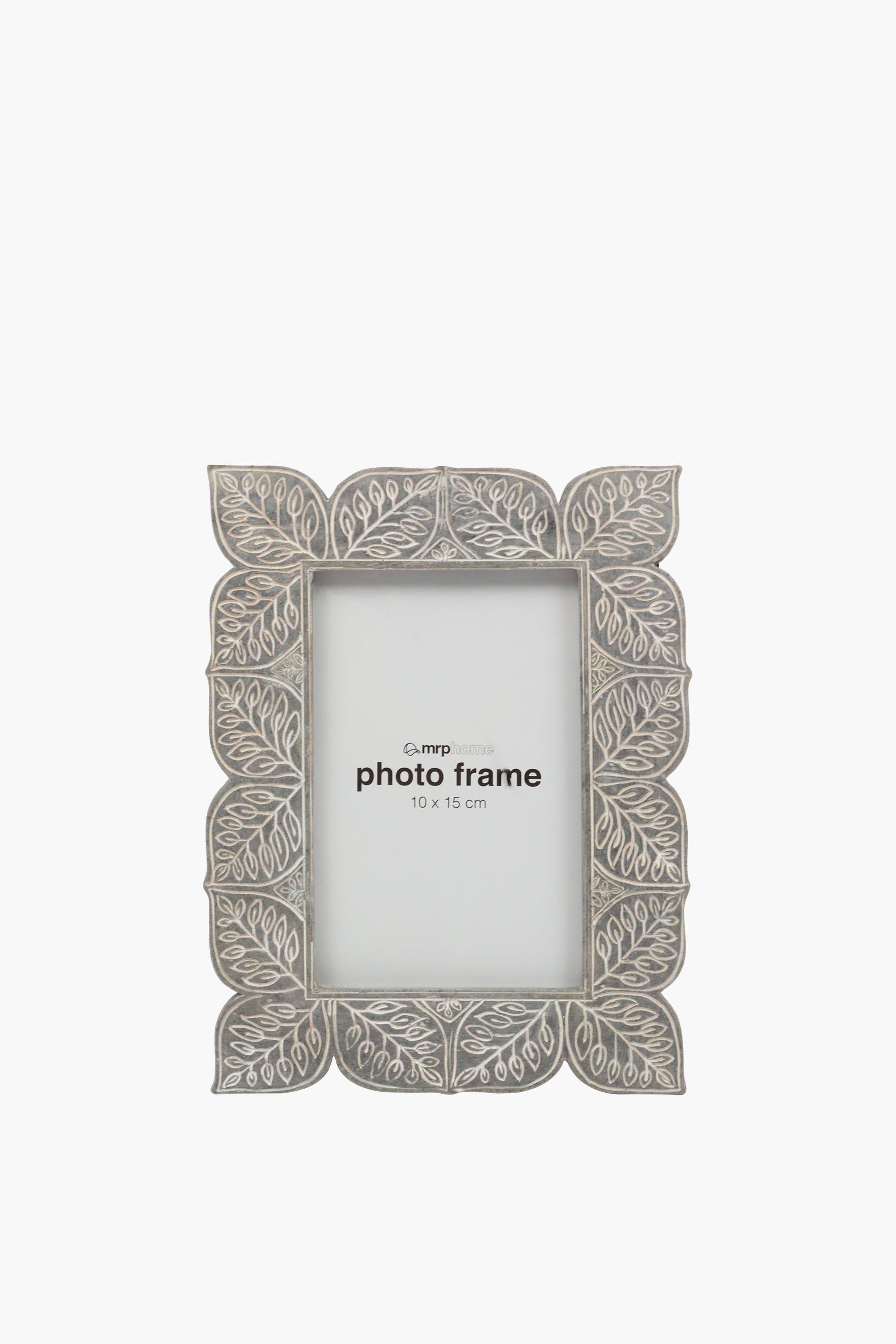 Leaf Etched Frame, 10x15cm