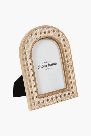 Woven Arch Frame 10x15cm