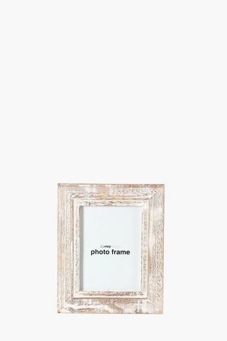 Washed Light Wood Frame, 10x15cm