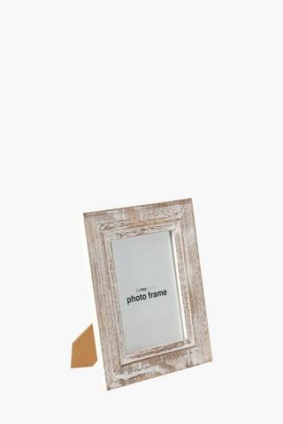 Washed Light Wood Frame, 10x15cm