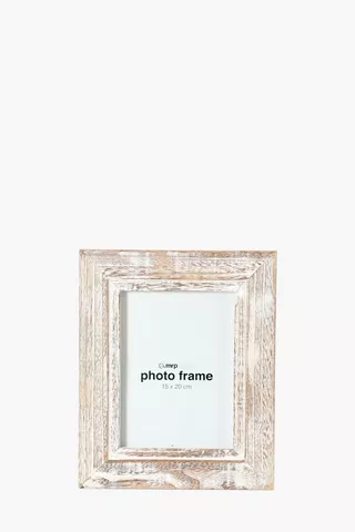 Washed Light Wood Frame, 15x20cm