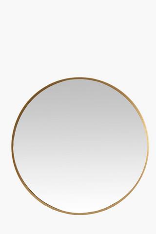 Metal Round Mirror 90cm