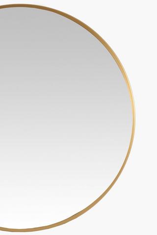 Metal Round Mirror 90cm