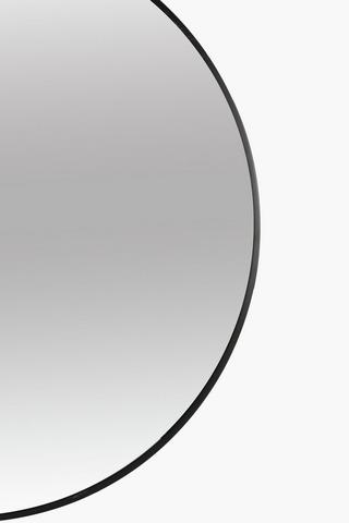 Metal Round Mirror, 90cm