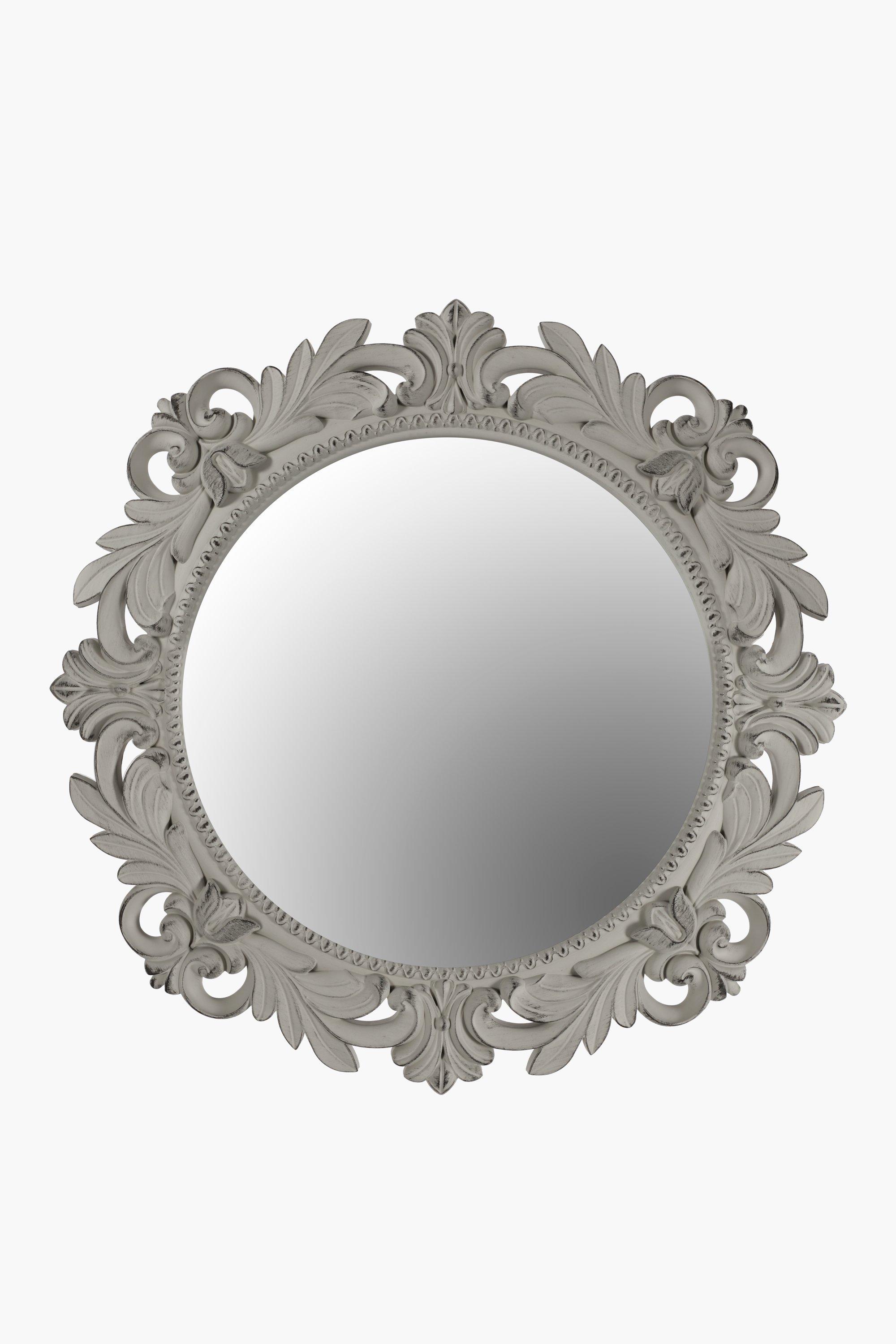 Floral Border Mirror