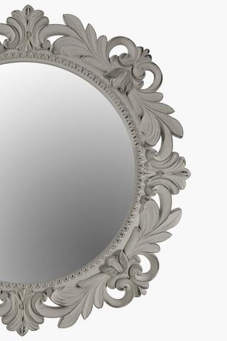 Floral Border Mirror