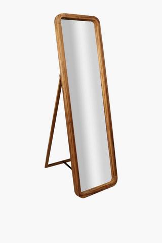Cascade Mang Wood Standing Mirror
