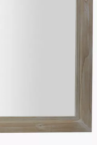 Washed Wood Mirror, 90x90cm