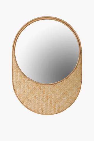 Rattan Side Mirror