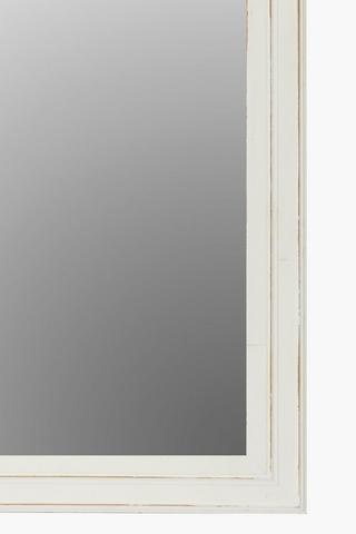 Distressed Wood Mirror, 140x60cm
