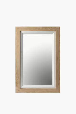 Two Tone Washed Standing Mirror, 75x160cm
