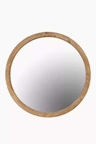 Mangowood Round Mirror