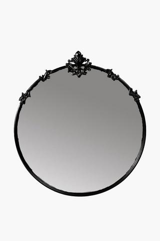 Charlotte Baroque Mirror, 75cm