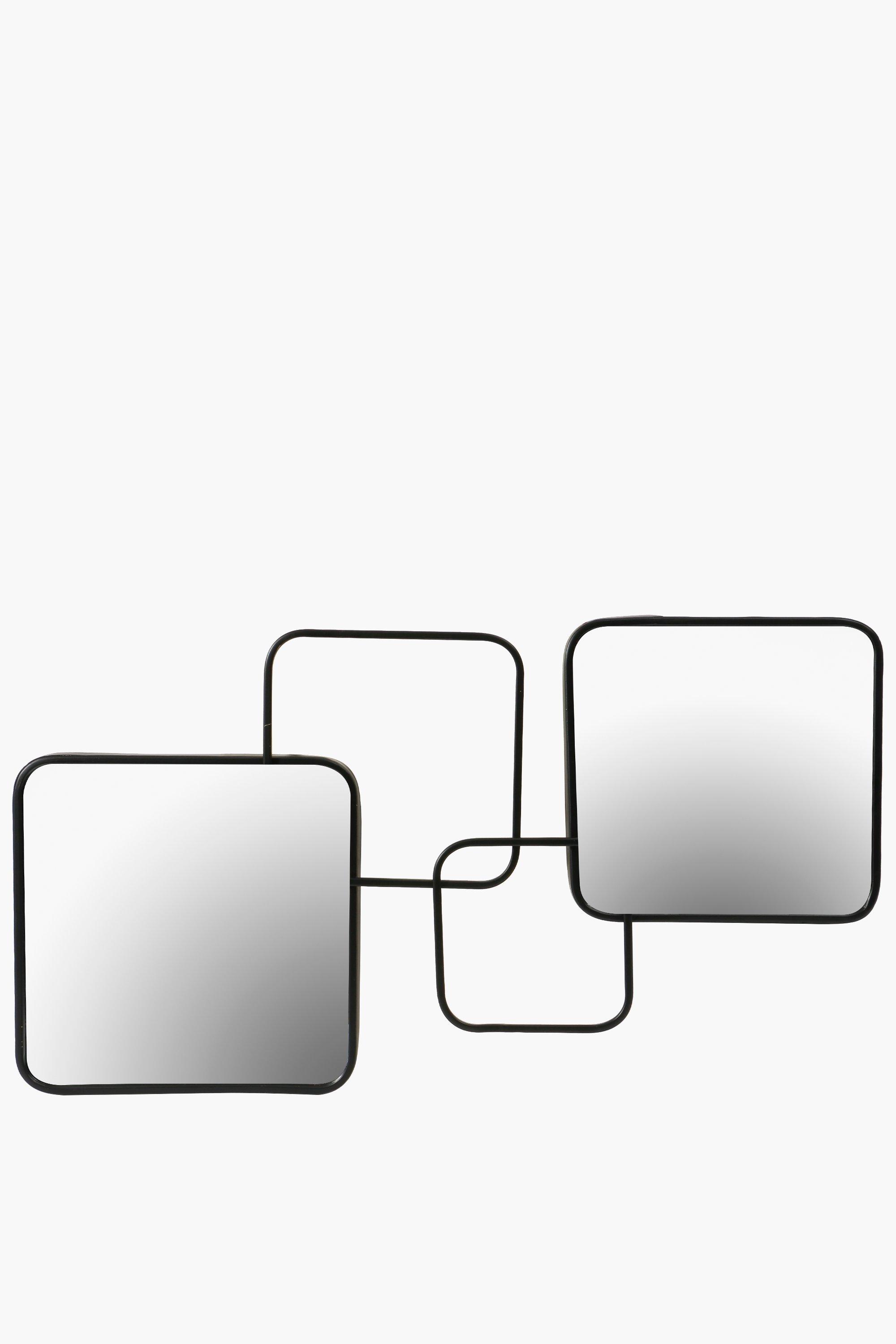 Deco Square Mirror Set