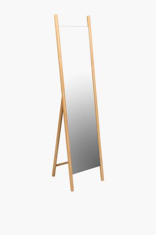 Urban Wood Standing Mirror, 40x160cm