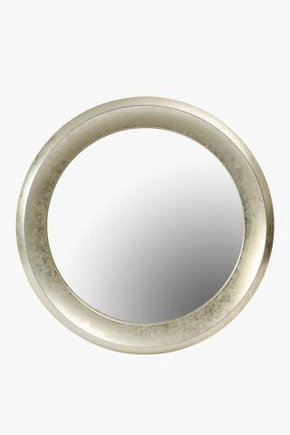 Antique Round Mirror 85cm