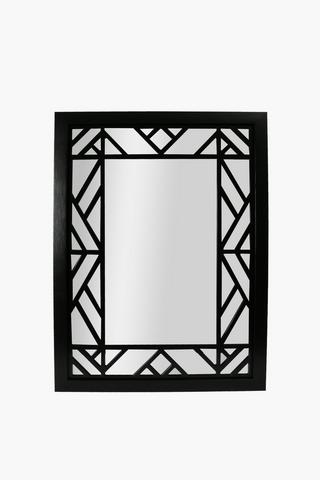 Rustic Geo Mirror