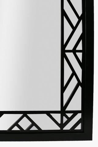 Rustic Geo Mirror