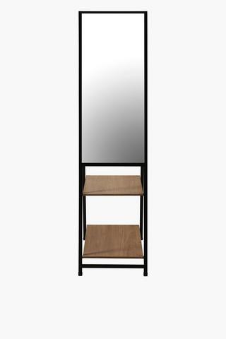 Standing Mirror Shelf