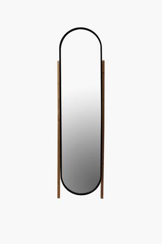 Oval Standing Mirror