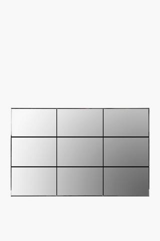 Window Pane Mirror 70x110cm Mirror