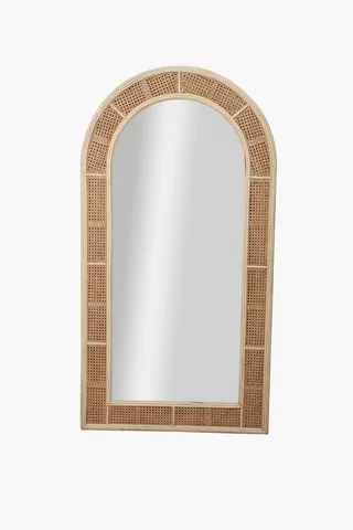 Dutch Woven Arch Mirror, 90x175cm