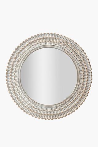 Elegant Scallop Mirror, 75cm