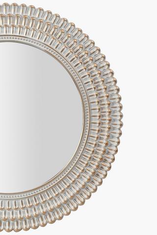 Elegant Scallop Mirror, 75cm