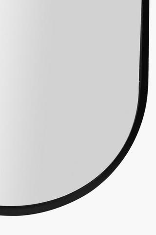 Oval Metal Mirror 70x90cm