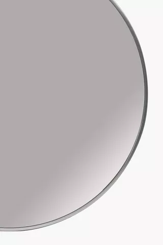 Metal Round Mirror 72cm