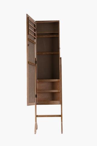 Standing Jewellery Mirror Cupboard