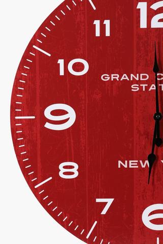 Station Paper Clock