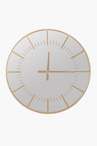 Classic Mirror Wall Clock, 60cm