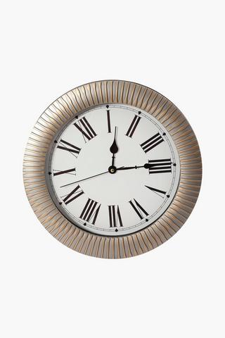 Ripple Border Wall Clock