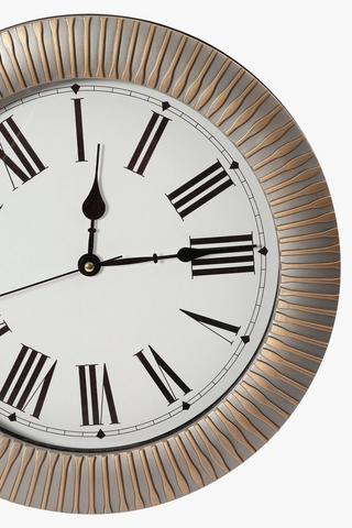 Ripple Border Wall Clock