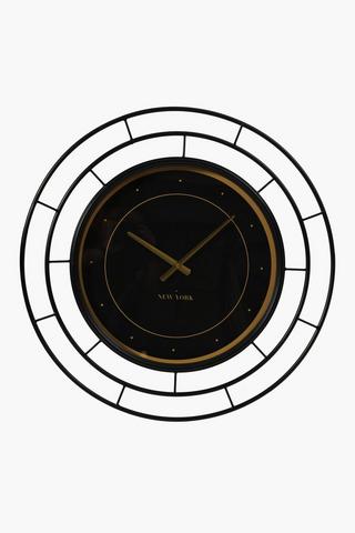 New York Metal Clock