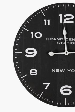 Station Paper Clock, Large