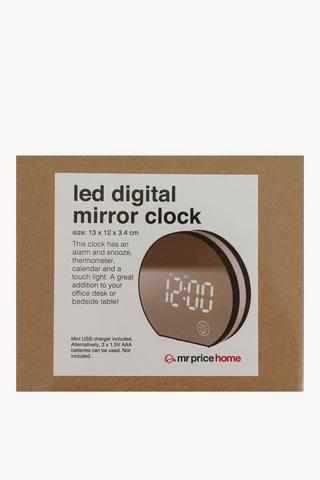 Mirror Led Digital Clock