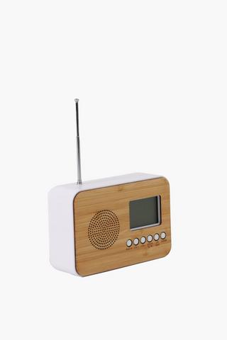 Plastic Alarm Clock, 12x8cm