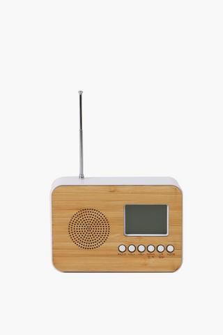 Plastic Alarm Clock, 12x8cm