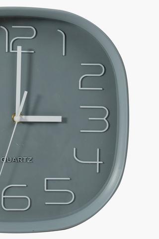 Classic Square Clock, 27,5cm