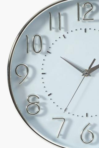 Metallic Wall Clock