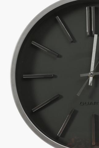 Metallic Wall Clock