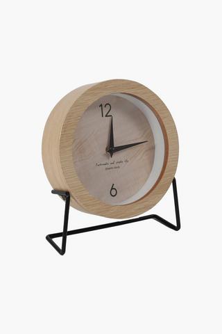 Wooden Desk Clock