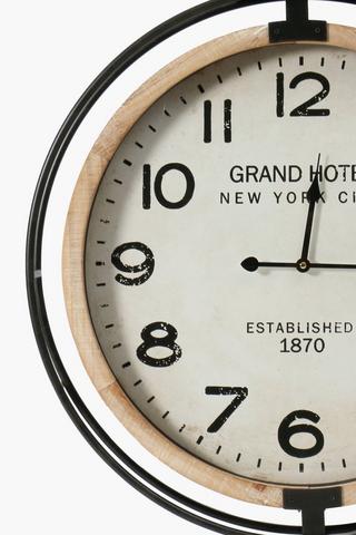 New York Industrial Clock