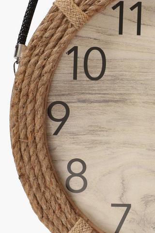 Rope Weave Clock